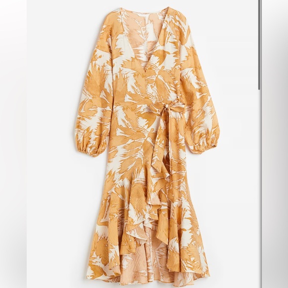 H&M Dresses & Skirts - NWT H&M Maxi Wrap Dress XL